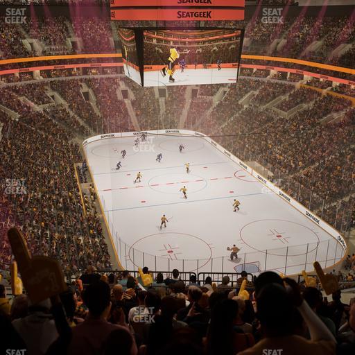 TD Garden - Section Balcony 325 Seat View