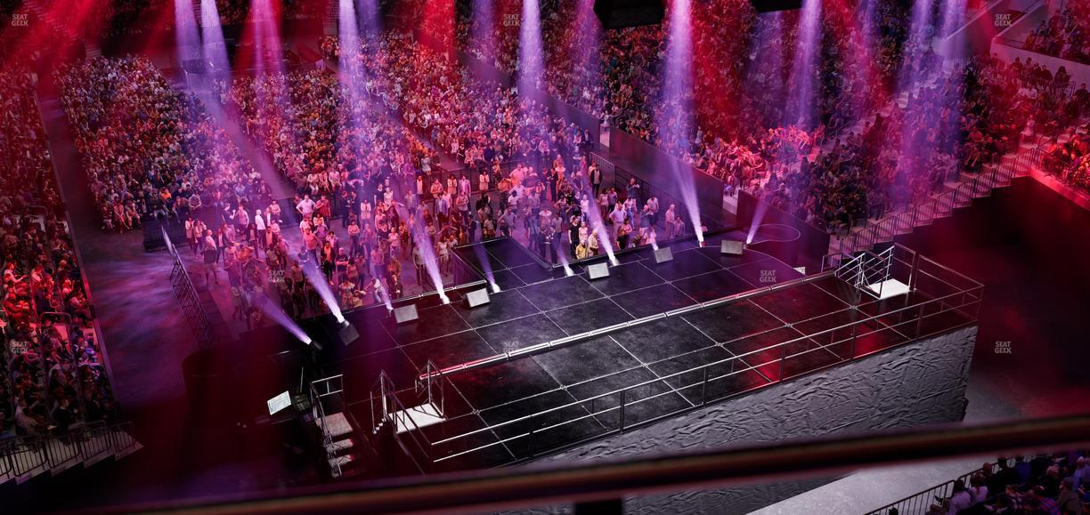 TD Garden - Section Balcony 325 Seat View
