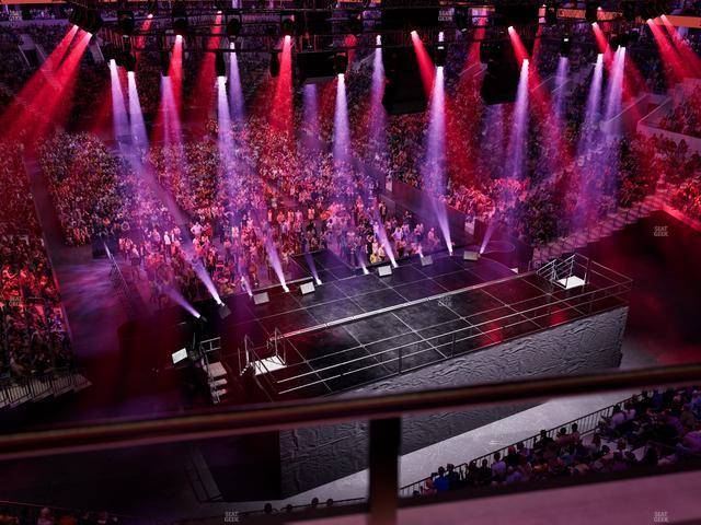 TD Garden - Section Balcony 325 Seat View