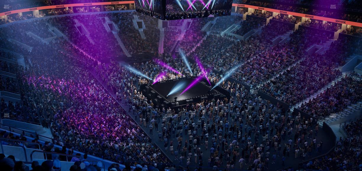 TD Garden - Section Balcony 326 Seat View