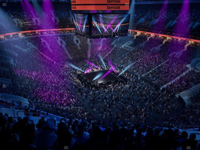 TD Garden - Section Balcony 326 Seat View