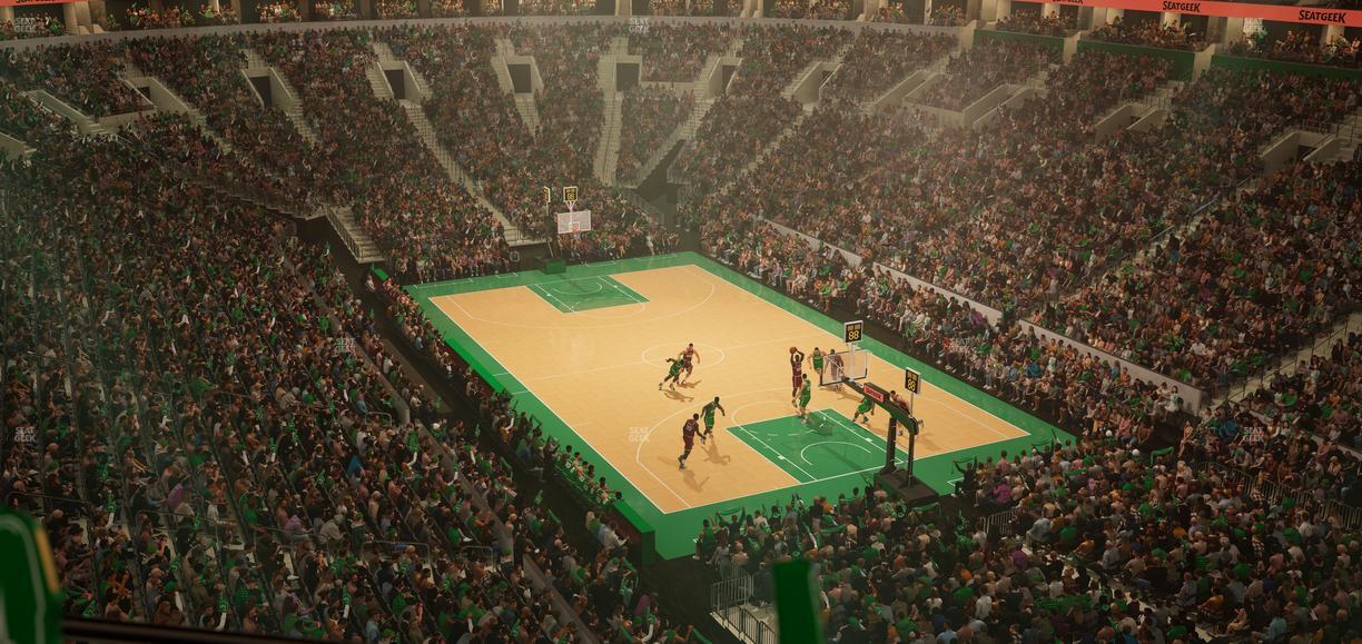 TD Garden - Section Balcony 326 Seat View