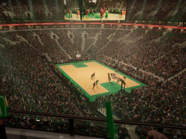 TD Garden - Section Balcony 326 Seat View