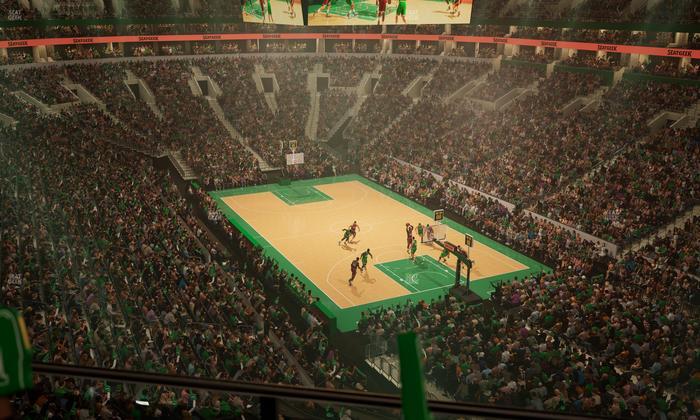 TD Garden - Section Balcony 326 Seat View