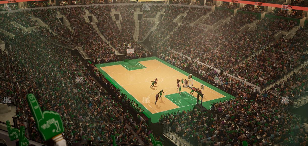 TD Garden - Section Balcony 326 Seat View