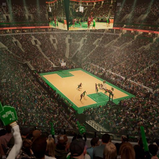 TD Garden - Section Balcony 326 Seat View