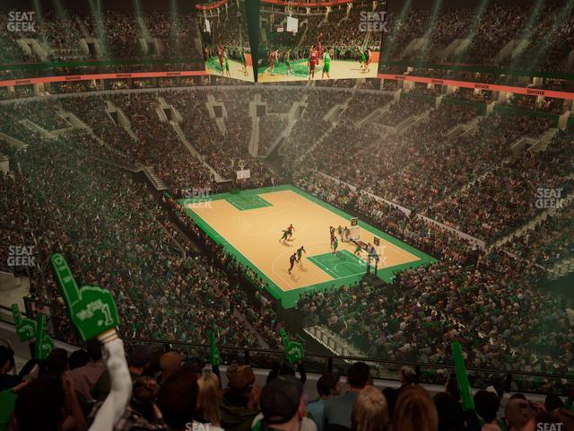 TD Garden - Section Balcony 326 Seat View TD Garden - Section Balcony 326 Seat View