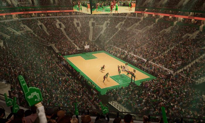 TD Garden - Section Balcony 326 Seat View