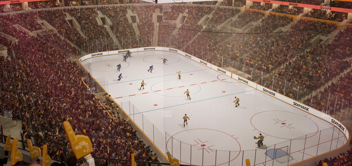 TD Garden - Section Balcony 326 Seat View