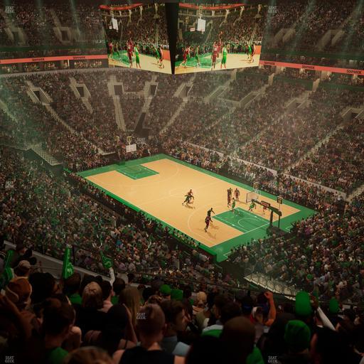 TD Garden - Section Balcony 327 Seat View