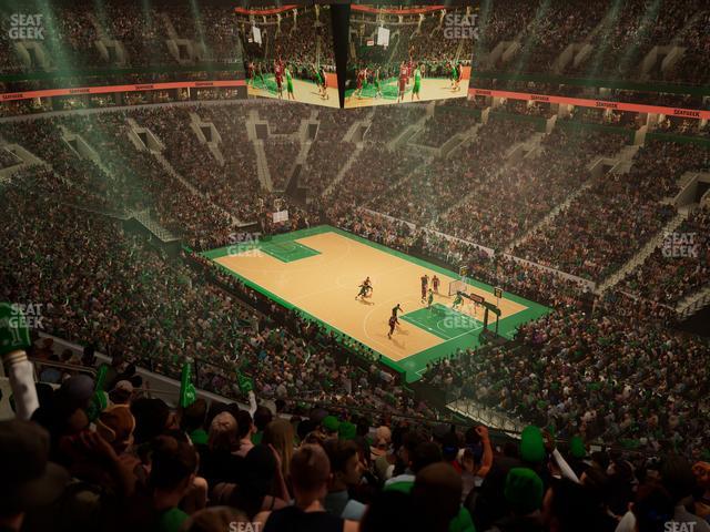 TD Garden - Section Balcony 327 Seat View TD Garden - Section Balcony 327 Seat View