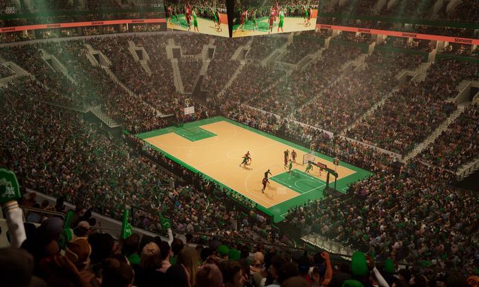 TD Garden - Section Balcony 327 Seat View