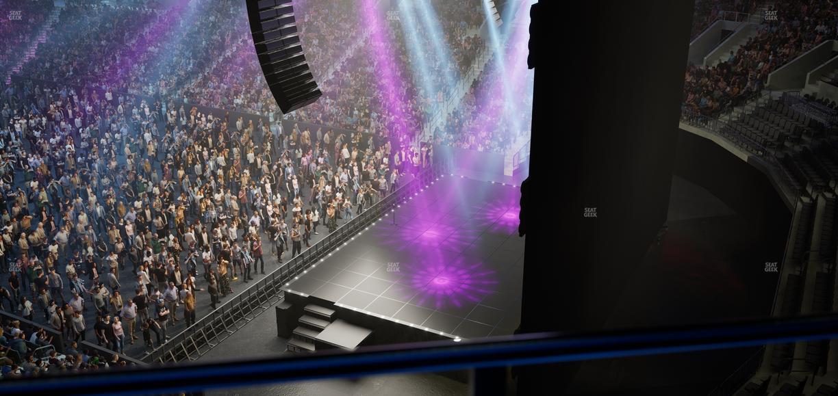 TD Garden - Section Balcony 327 Seat View