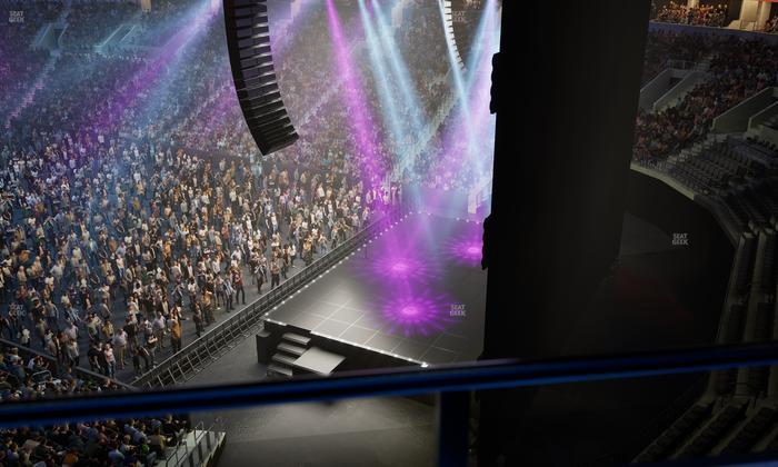 TD Garden - Section Balcony 327 Seat View