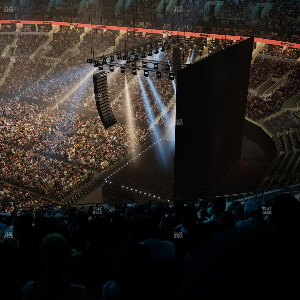 TD Garden - Section Balcony 327 Seat View