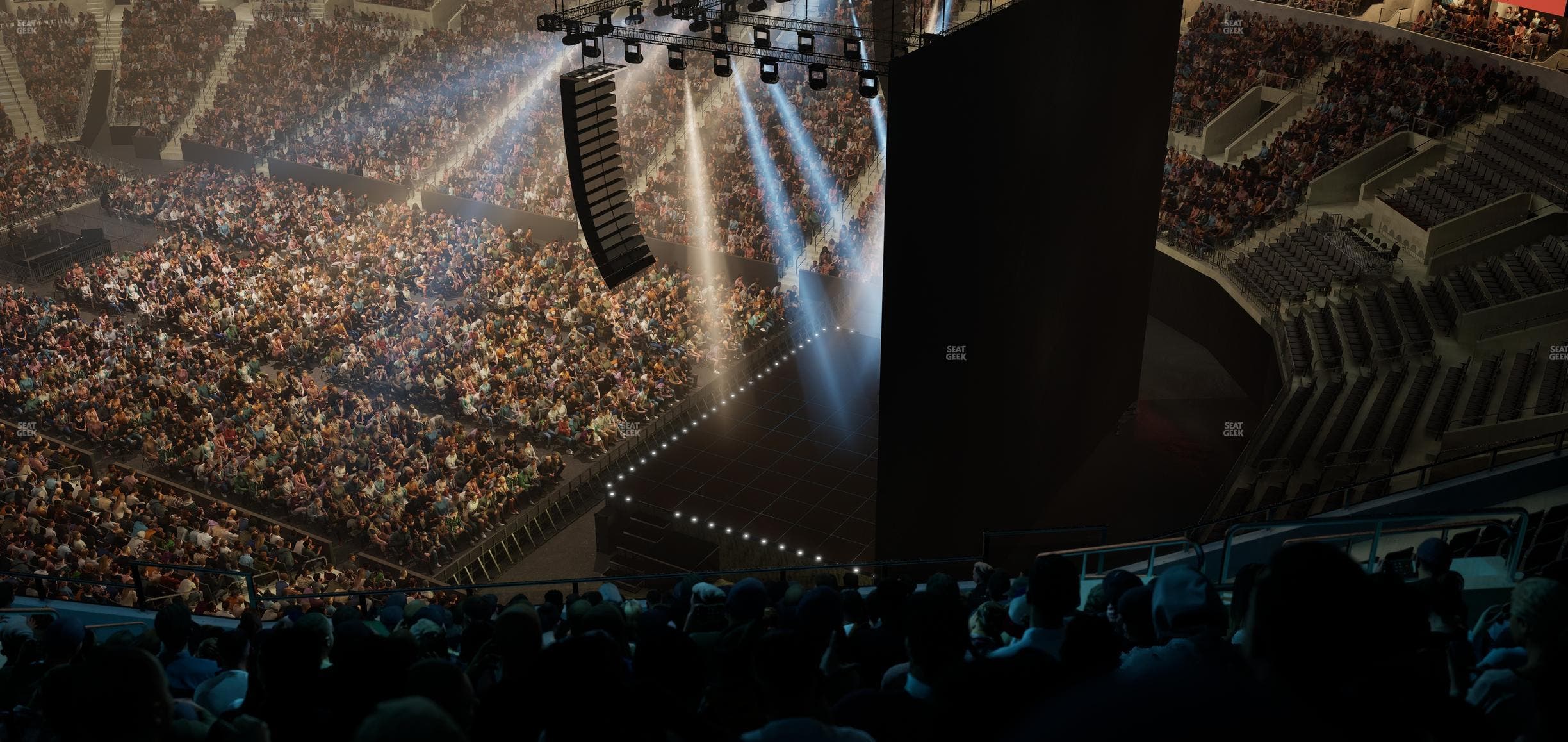 TD Garden - Section Balcony 327 Seat View