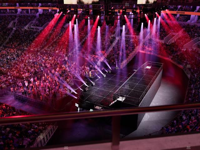 TD Garden - Section Balcony 327 Seat View