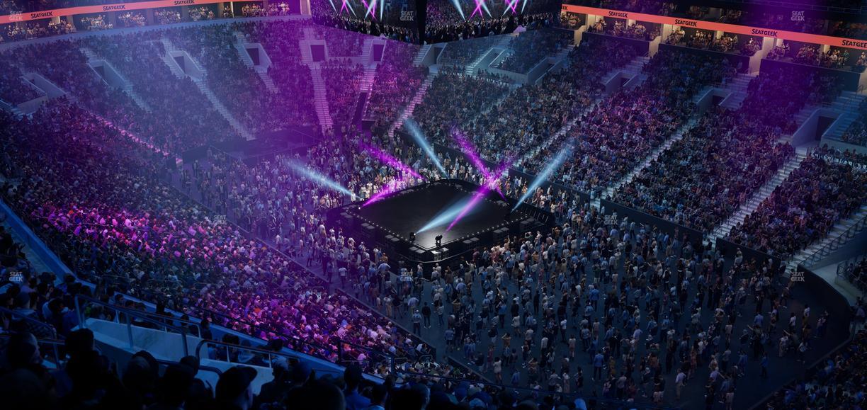 TD Garden - Section Balcony 327 Seat View