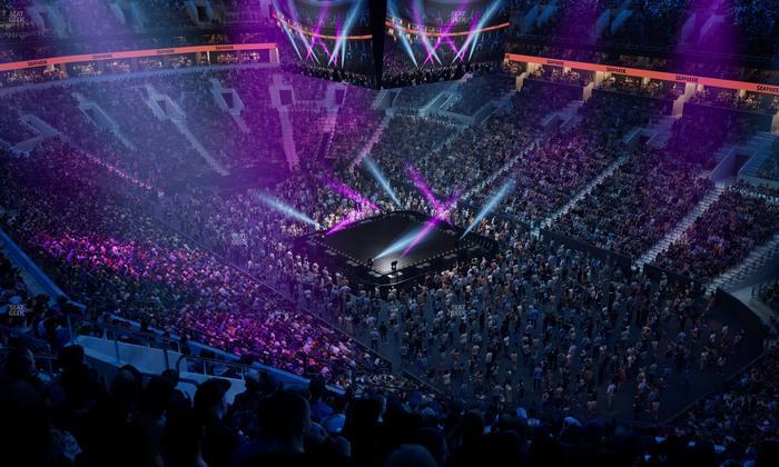 TD Garden - Section Balcony 327 Seat View