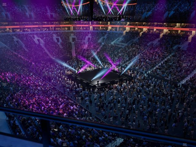 TD Garden - Section Balcony 327 Seat View