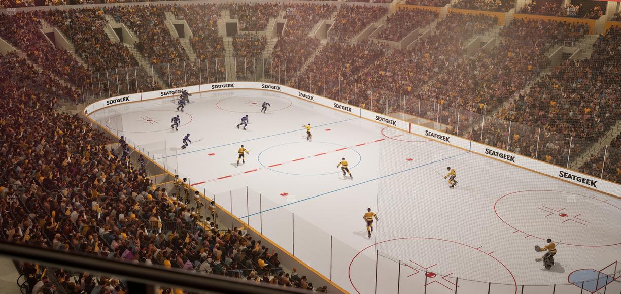 TD Garden - Section Balcony 327 Seat View