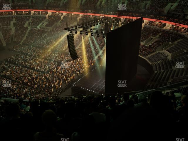 TD Garden - Section Balcony 327 Seat View