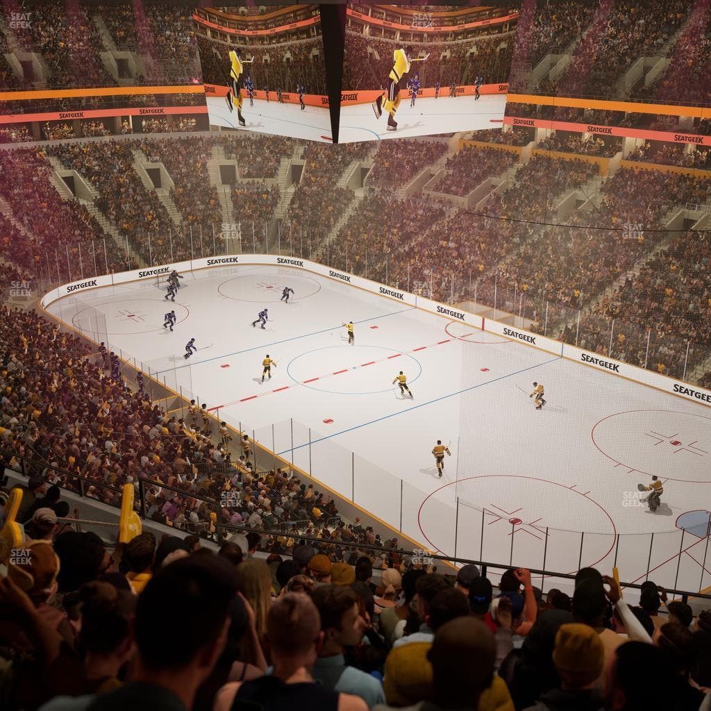 TD Garden - Section Balcony 327 Seat View