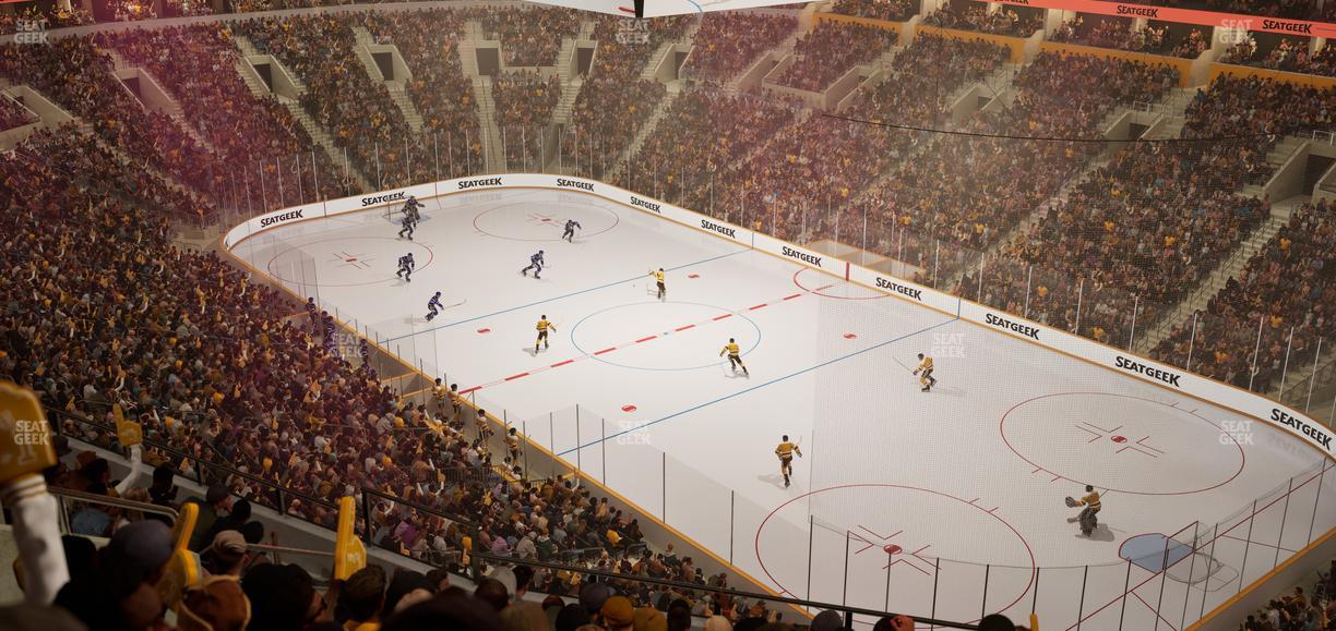 TD Garden - Section Balcony 327 Seat View