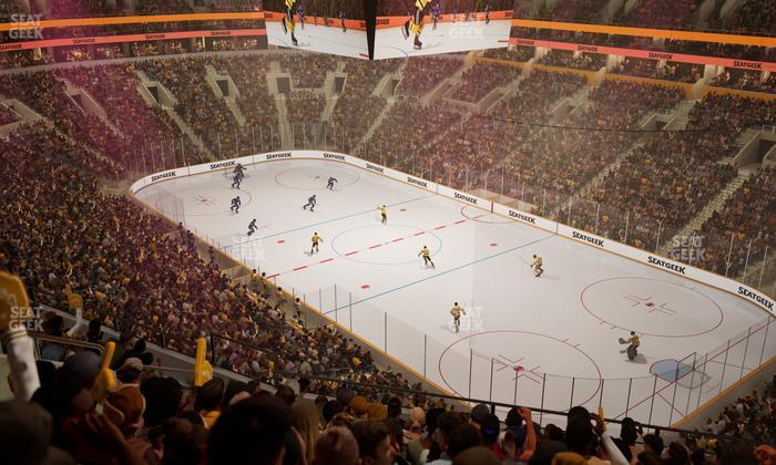 TD Garden - Section Balcony 327 Seat View