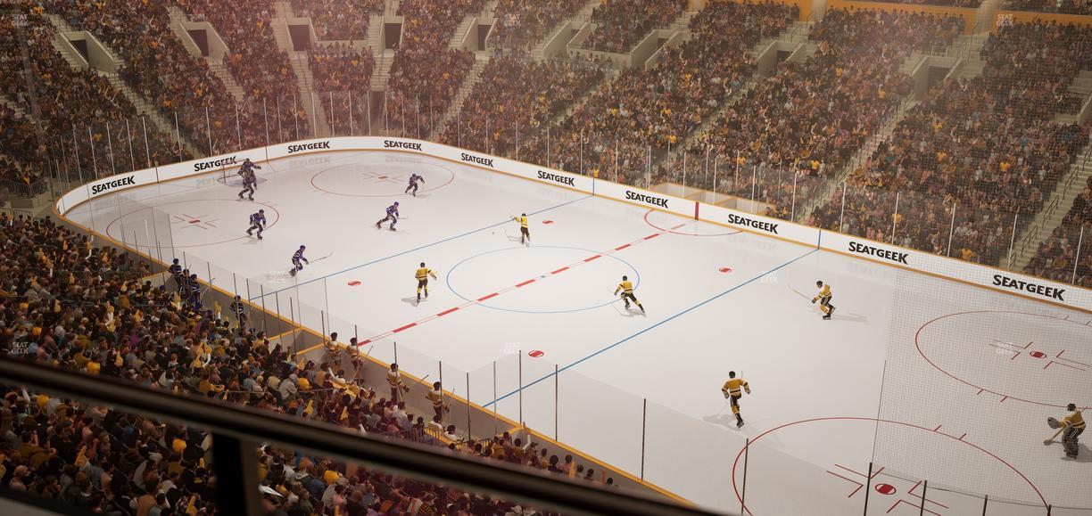 TD Garden - Section Balcony 328 Seat View