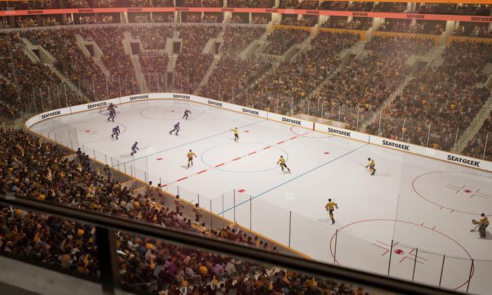 TD Garden - Section Balcony 328 Seat View