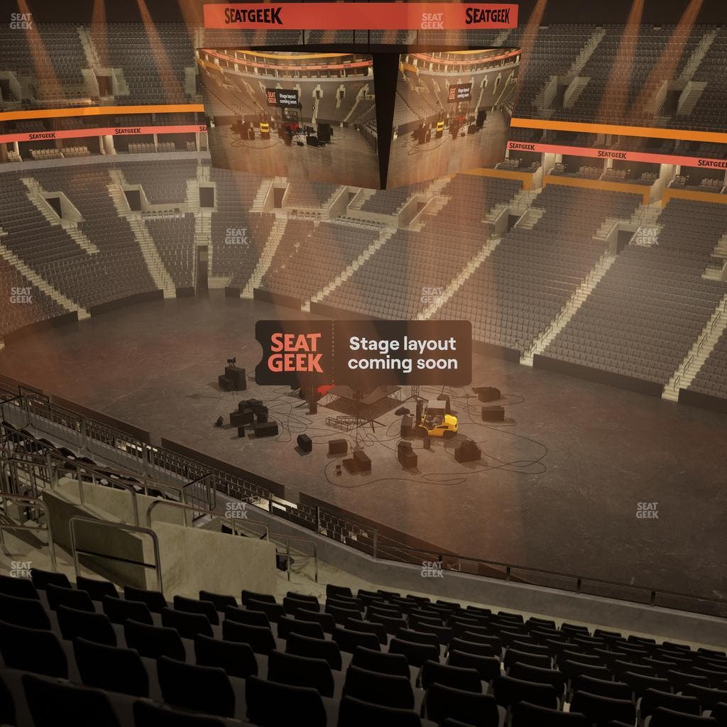 TD Garden - Section Balcony 328 Seat View