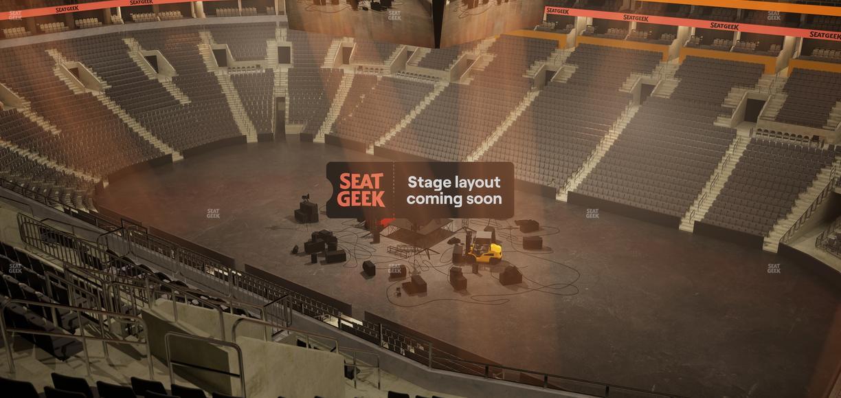 TD Garden - Section Balcony 328 Seat View