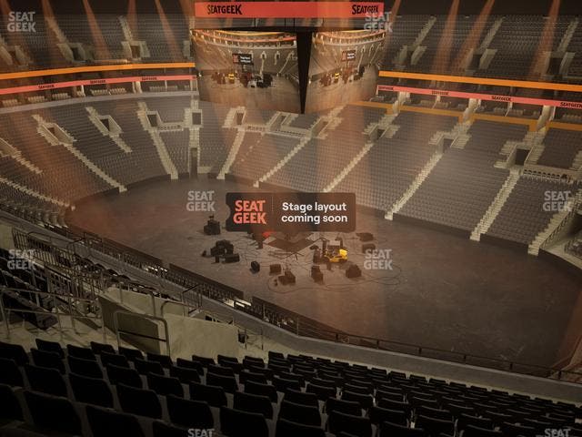 TD Garden - Section Balcony 328 Seat View