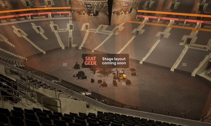 TD Garden - Section Balcony 328 Seat View