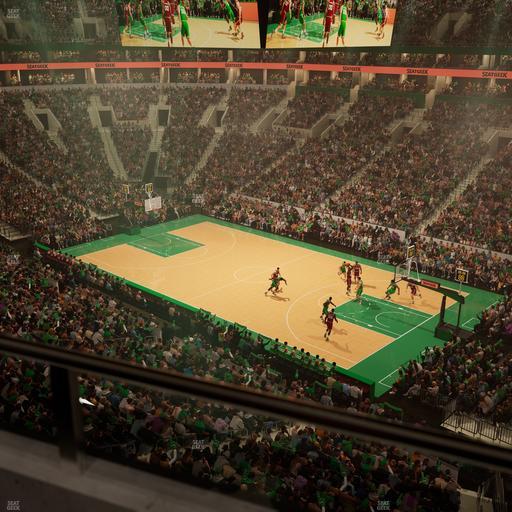 TD Garden - Section Balcony 328 Seat View