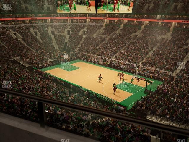 TD Garden - Section Balcony 328 Seat View