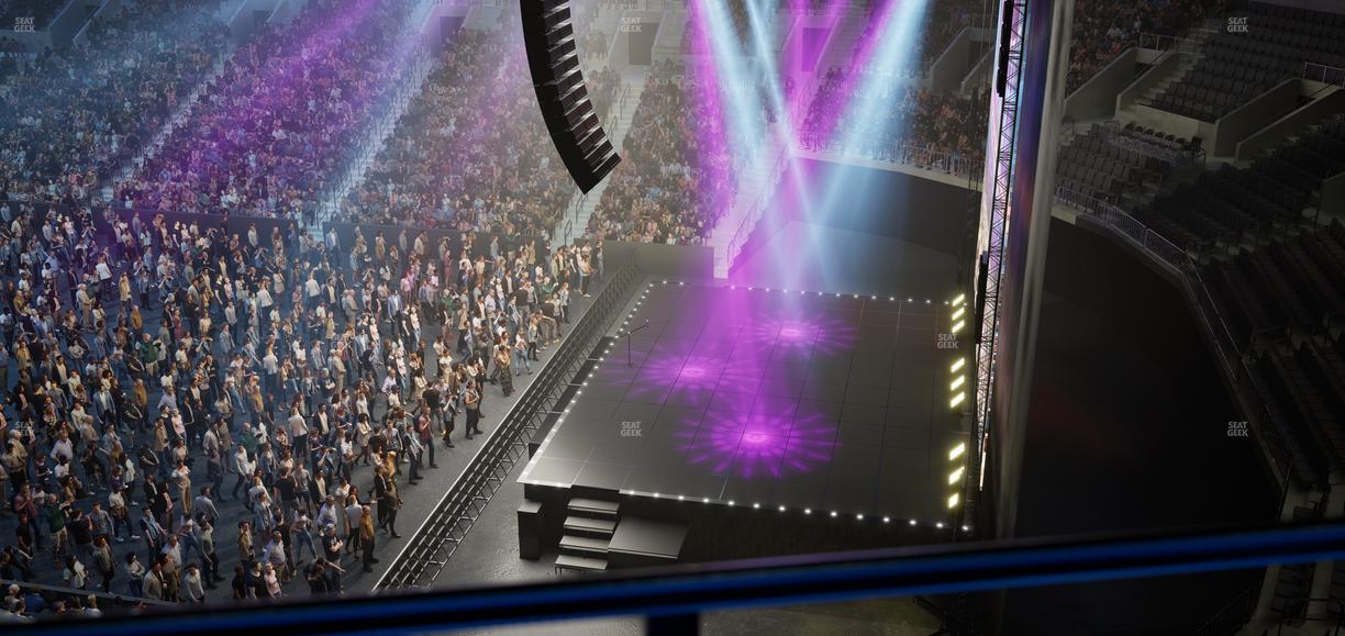 TD Garden - Section Balcony 328 Seat View