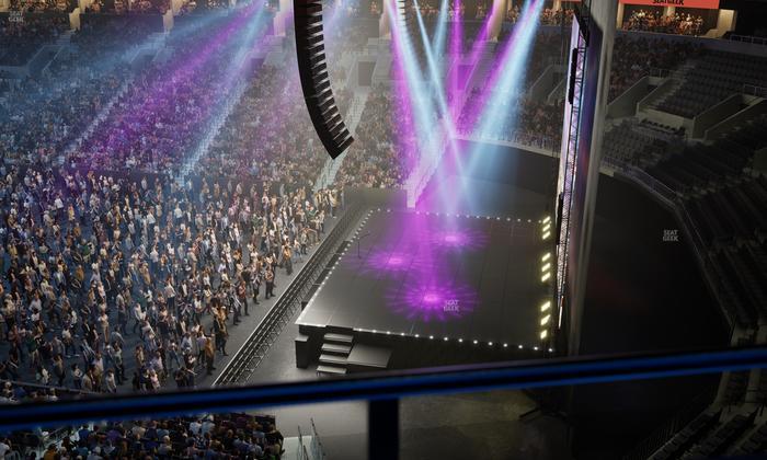 TD Garden - Section Balcony 328 Seat View