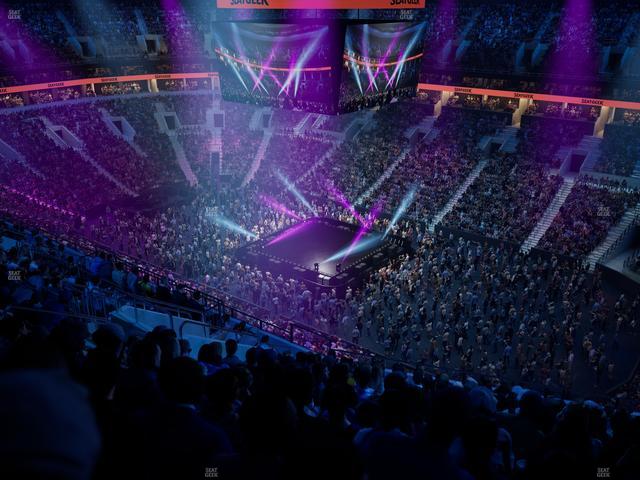 TD Garden - Section Balcony 328 Seat View