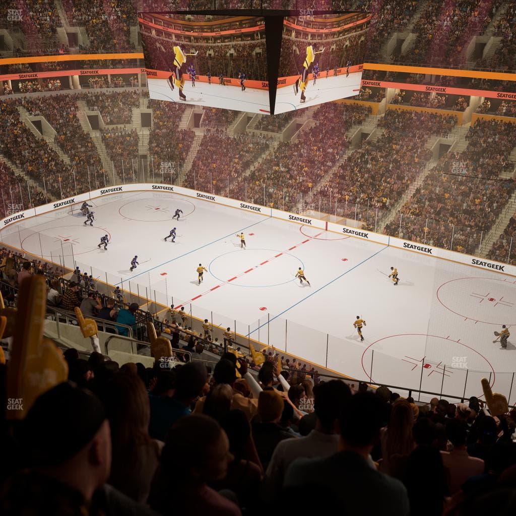 TD Garden - Section Balcony 328 Seat View