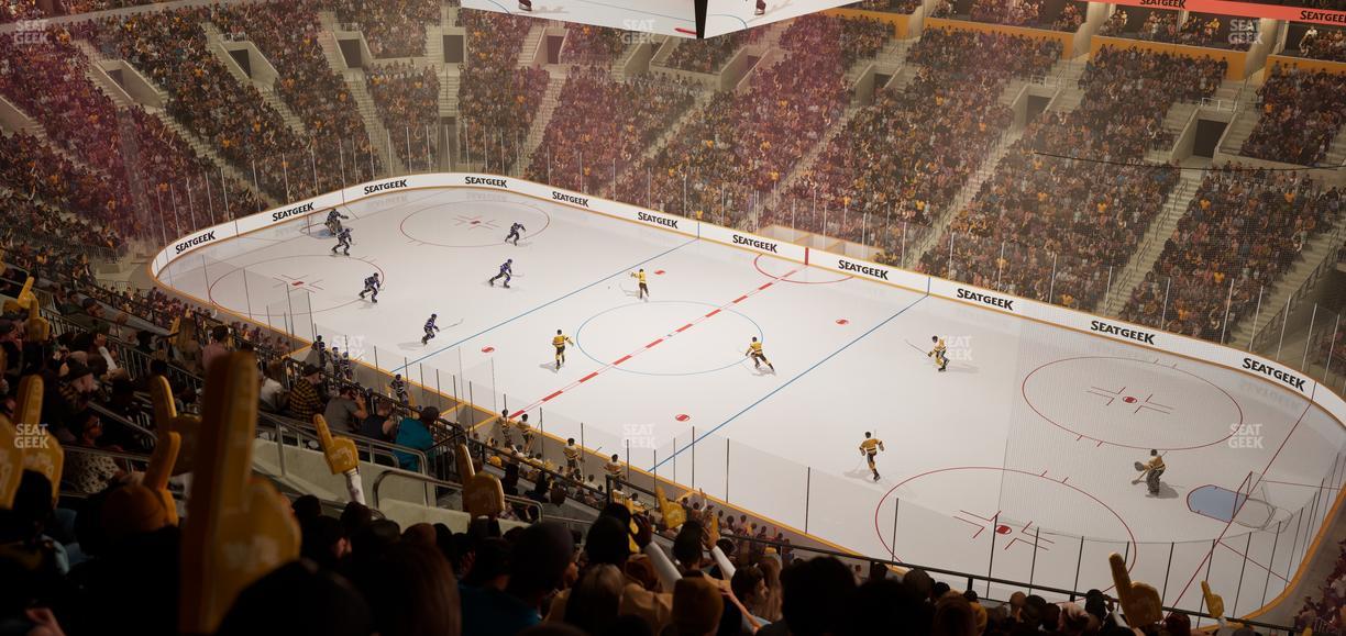 TD Garden - Section Balcony 328 Seat View