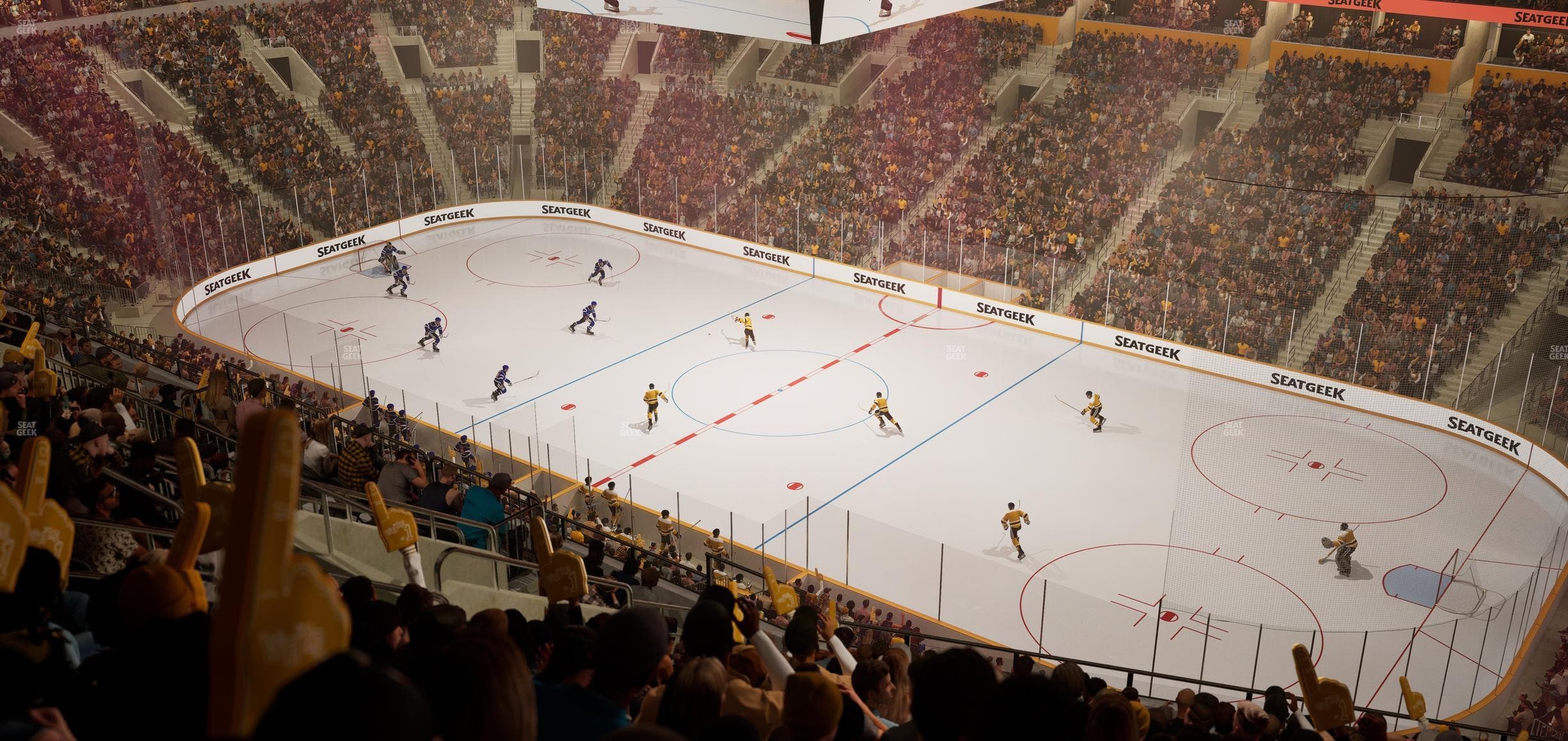 TD Garden - Section Balcony 328 Seat View