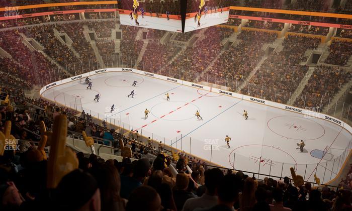 TD Garden - Section Balcony 328 Seat View