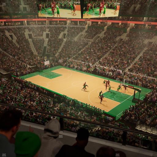 TD Garden - Section Balcony 328 Seat View