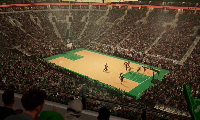 TD Garden - Section Balcony 328 Seat View