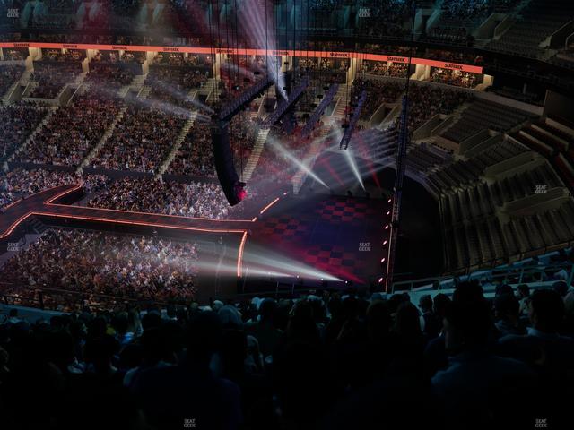 TD Garden - Section Balcony 328 Seat View TD Garden - Section Balcony 328 Seat View