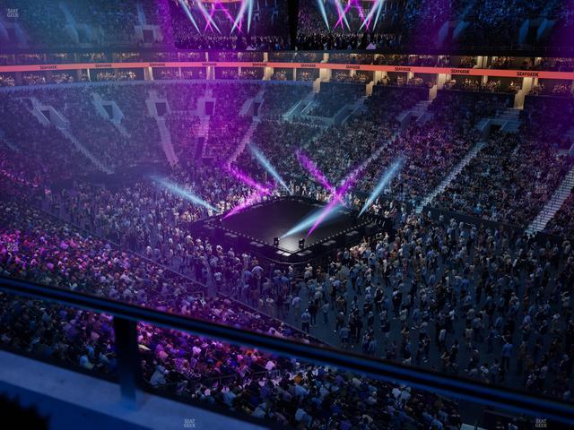 TD Garden - Section Balcony 328 Seat View