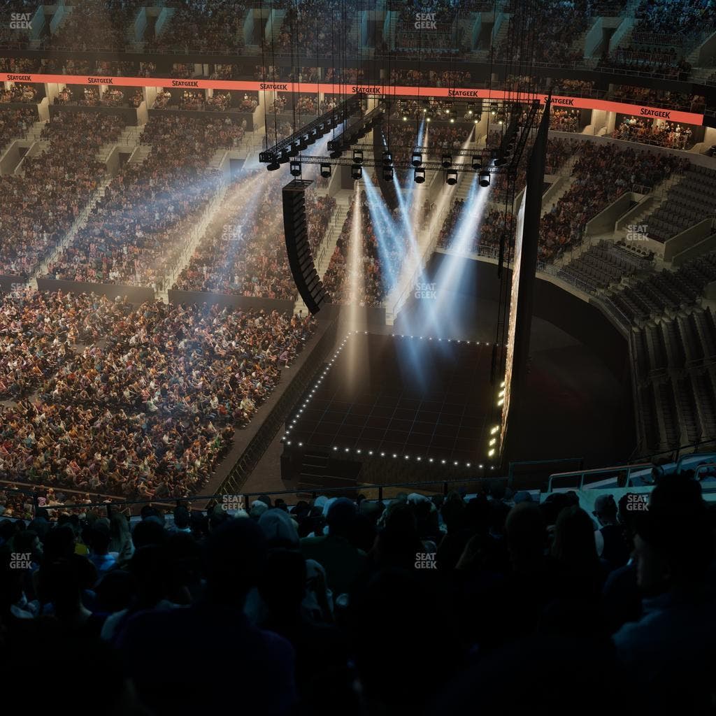 TD Garden - Section Balcony 328 Seat View
