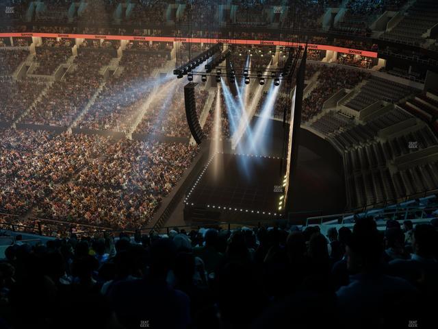 TD Garden - Section Balcony 328 Seat View TD Garden - Section Balcony 328 Seat View